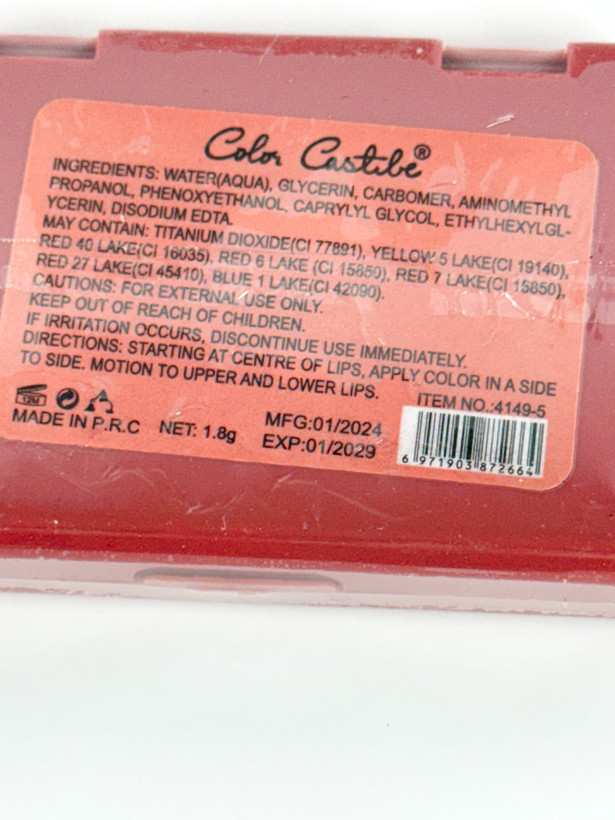 قیمت و خرید پک رژ لب کالر کستل مدل خرسی نود