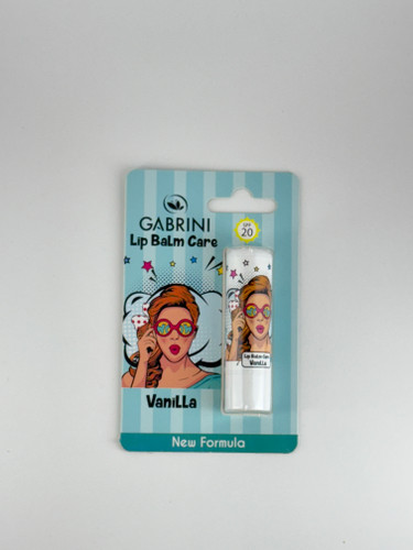 تصویر نرم کننده و بالم لب گابرینی با رایحه وانیل