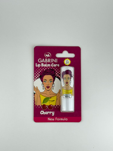 تصویر نرم کننده و بالم لب گابرینی با رایحه گیلاس