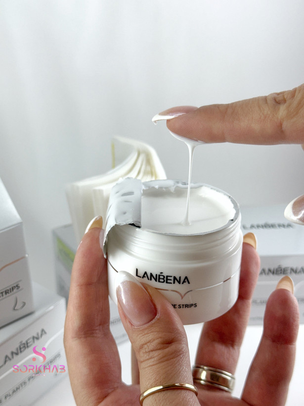 خرید و قیمت چسب بینی ورقه ای پاک کننده قوی جوش لانبنا