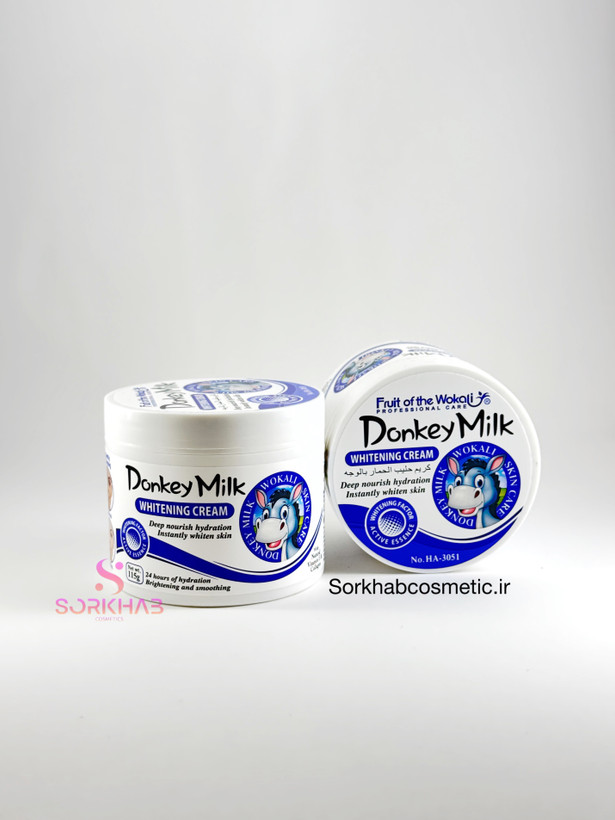 کرم روشن کننده وکالی مدل شیر الاغ