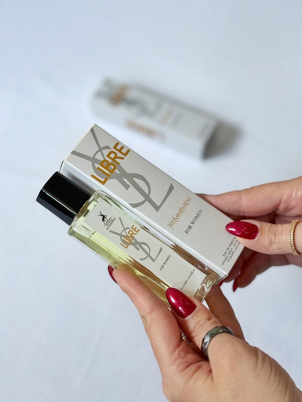 تصویر ادکلن زنانه الحمبرا مدل لیبر