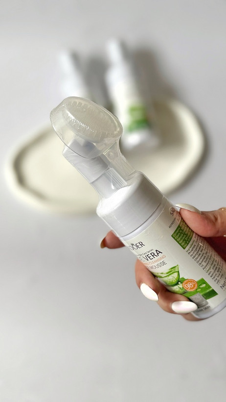 فوم شستشوی صورت براش دار آلوئه ورا سادور