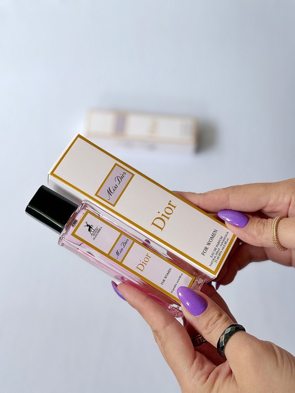 تصویر ادکلن زنانه الحمبرا مدل میس دیور