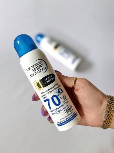 اسپری ضد آفتاب وکالی مدل SPF 70