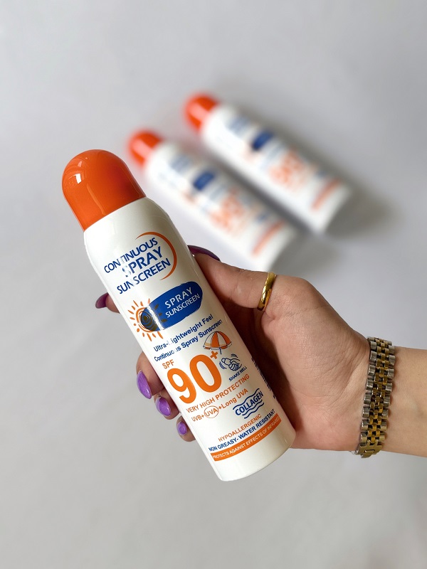 اسپری ضد آفتاب وکالی مدل SPF 90