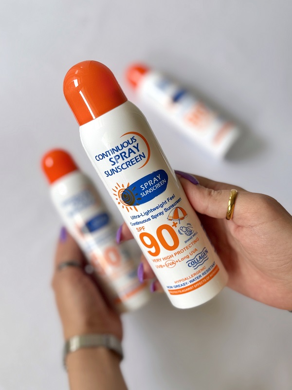اسپری ضد آفتاب وکالی مدل SPF 90