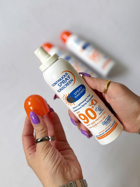ضد آفتاب وکالی مدل SPF 90