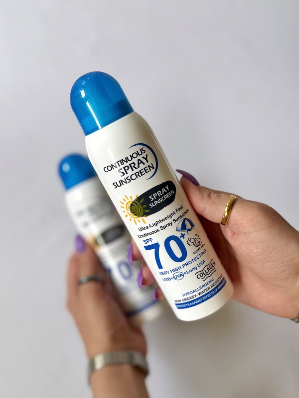 اسپری-ضد آفتاب-حاوی کلاژن SPF 70