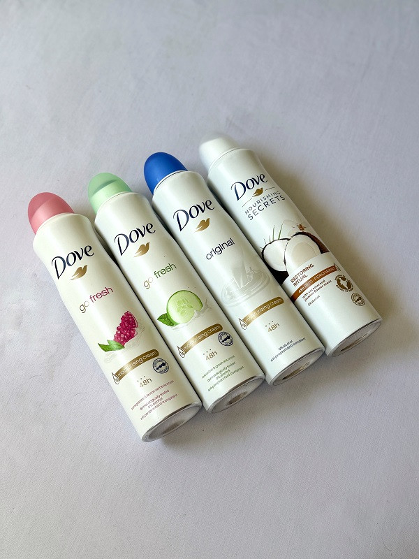 ضد تعریق های داو بدون الکل و مناسب انواع پوست حجم 250 میلی لیتر