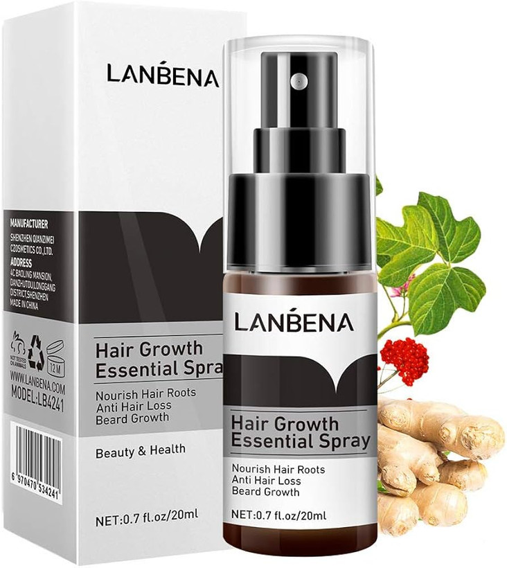 اسپری تقویوت کننده رشد مو لانبنا