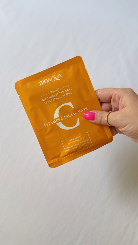 ماسک ورقه ای روشن کننده پوست آنتی اکسیدان بیوآکوا