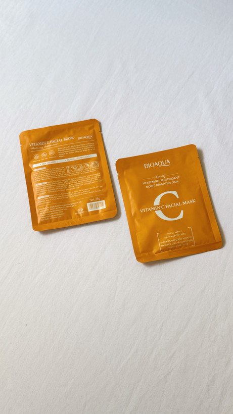 ماسک ورقه ای روشن کننده پوست آنتی اکسیدان بیوآکوا