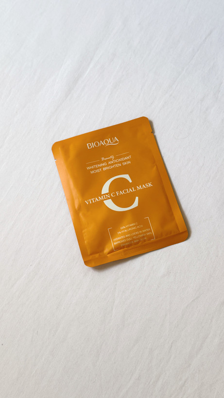 ماسک ورقه ای روشن کننده پوست آنتی اکسیدان بیوآکوا