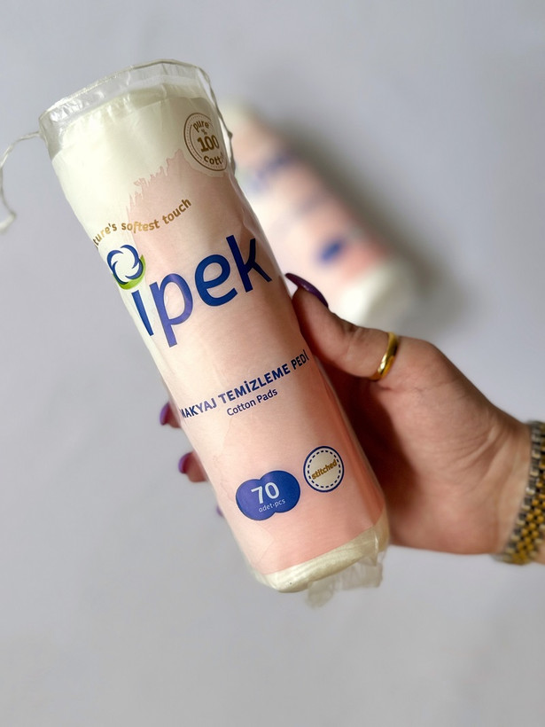 یک بسته پد آرایش پاک کن بسته 70 عددی اصل