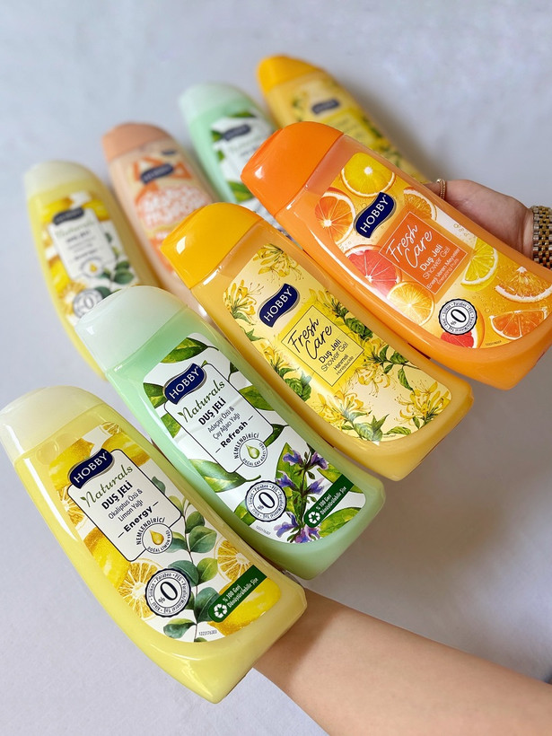 رایحه های شامپو بدن هوبی مدل Fresh Care پرتقالی