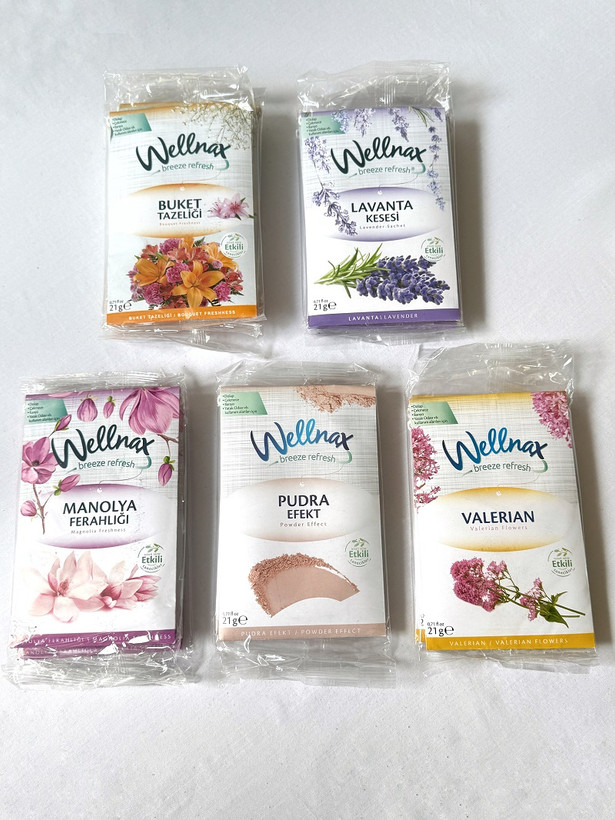 خوشبو کننده های کمد و لباس ولناکس | بوگیر کمد | رایحه لطافت