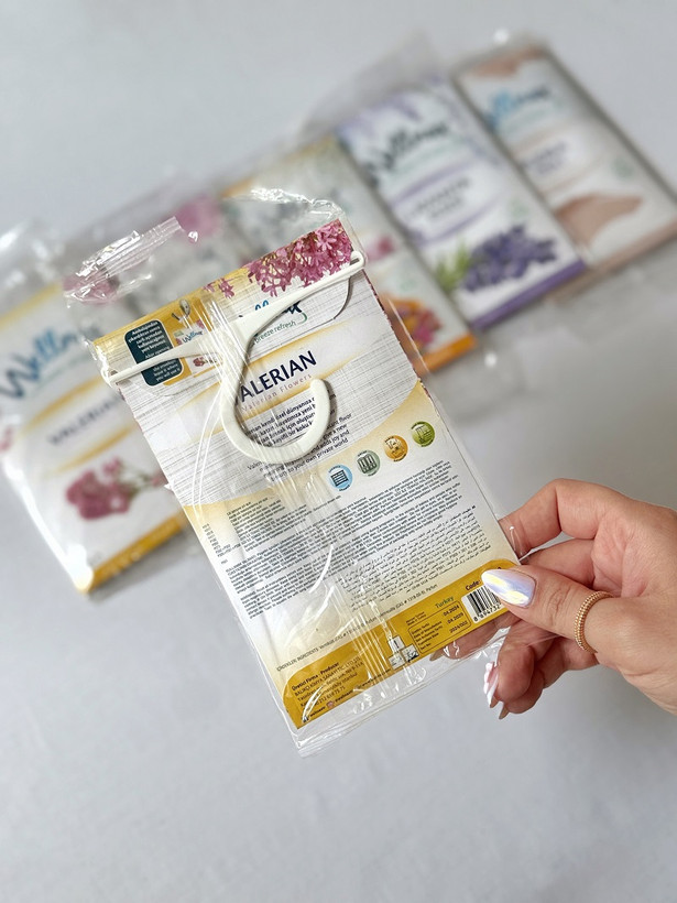 خوشبو کننده کمد و لباس ولنکس (Wellnax) رایحه Valerian (گل سنبل الطیب)