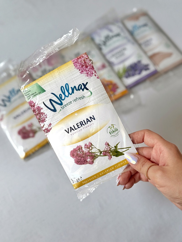 خوشبو کننده کمد و لباس ولنکس (Wellnax) رایحه Valerian (گل سنبل الطیب)