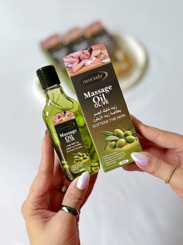 روغن-ماساژ-بدن-مکس-لیدی-حاوی-روغن-زیتون