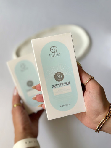 تصویر کرم ضد آفتاب بی رنگ استلین SPF 80 | صد میل