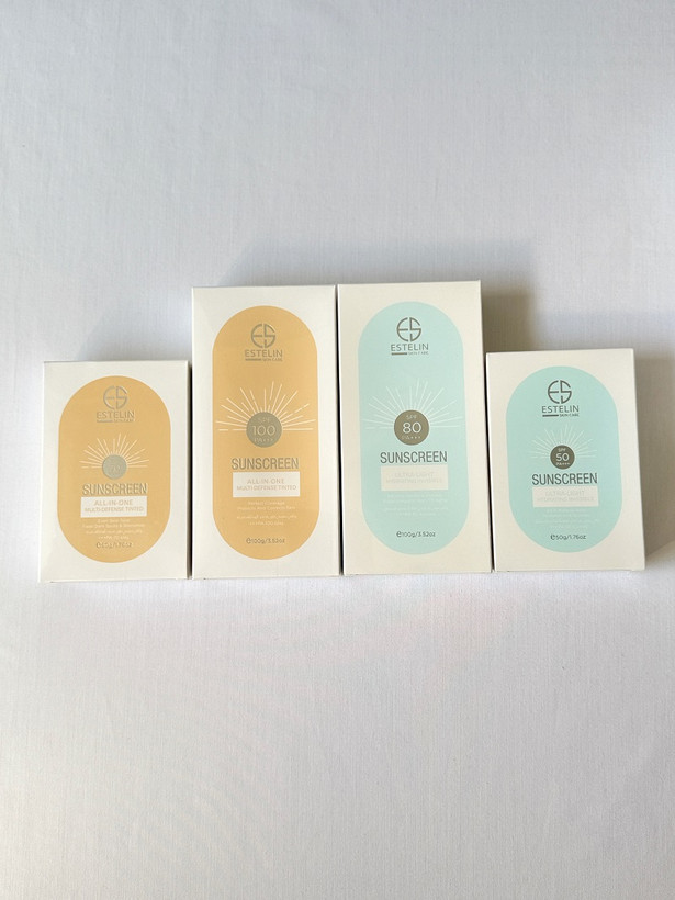 کرم های ضد آفتاب تینتی و بی رنگ استلین