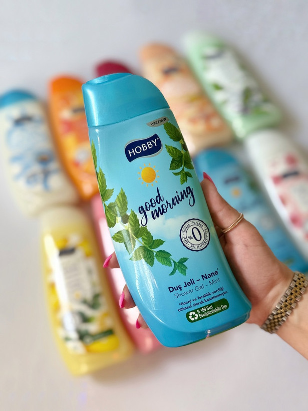 شامپو بدن هوبی مدل GOOD MORNING رایحه نعناع | شروع روز خوب