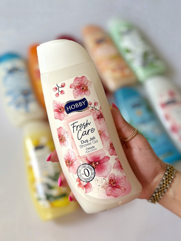 شامپو بدن هوبی مدل FRESH CARE رایحه گل ارکیده