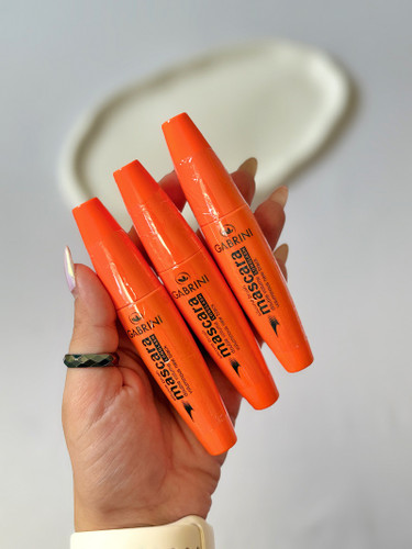 ریمل گابرینی نارنجی با فرمول حجم دهنده و بلند کننده مژه