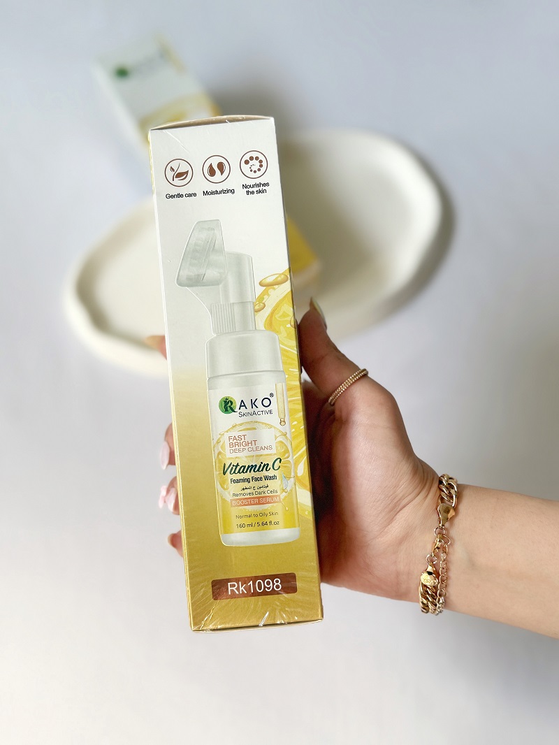 فوم شست و شوی صورت راکو حاوی ویتامین C