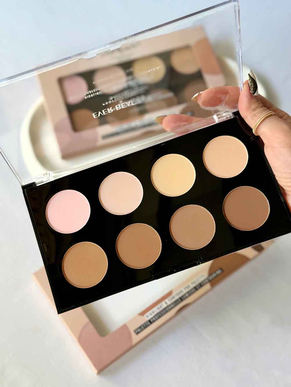 پالت کانتور و هایلایتر خشک اوربیوتی | هایلایتر قیمت مناسب