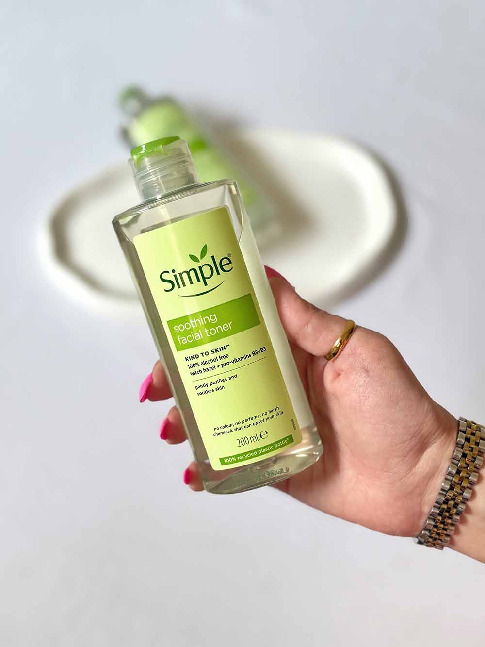 تونر سیمپل - آرامش بخش پوست صورت | محصولات اورجینال سیمپل