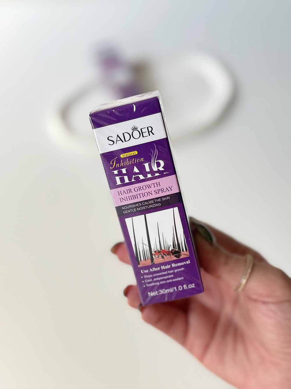 اسپری روغن مورچه سادور اصل | جلوگیری از رشد موهای زائد