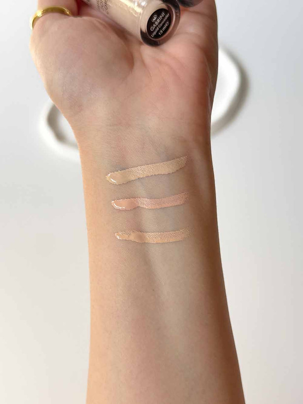 رنگبندی کانسیلر مایع گابرینی اورجینال