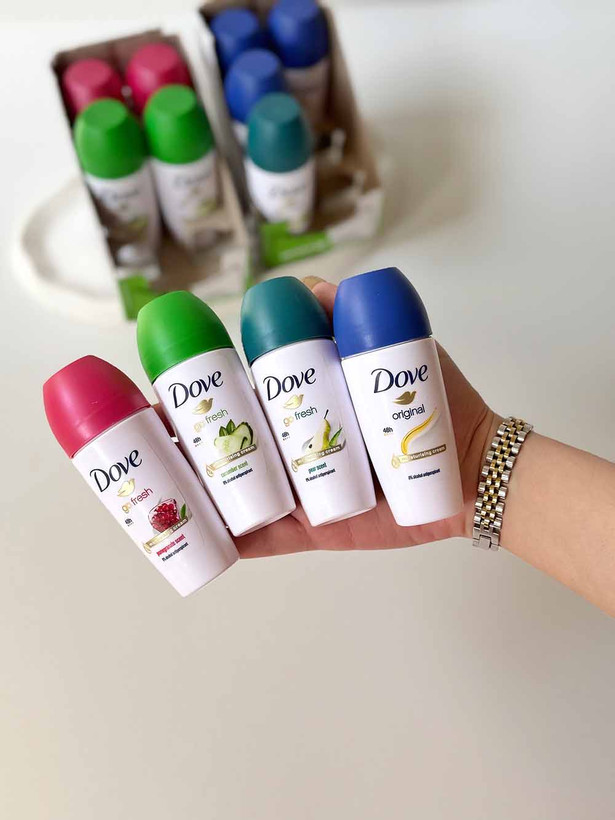 انواع مام رول های اورجینال DOVE