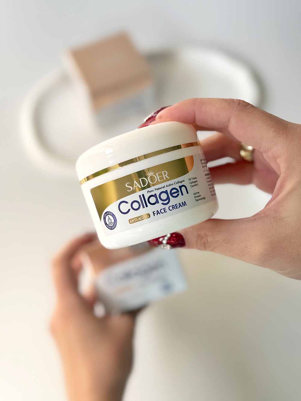 کرم صورت کلاژن سادور - ضد پیری