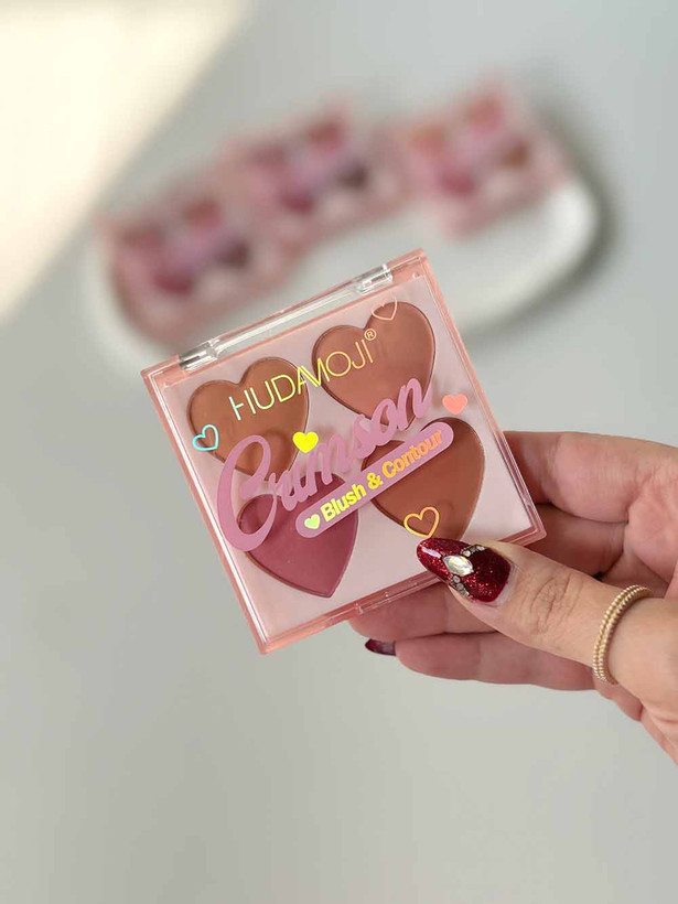 پالت رژگونه و کانتور هدی موجی مدل قلبی اورجینال