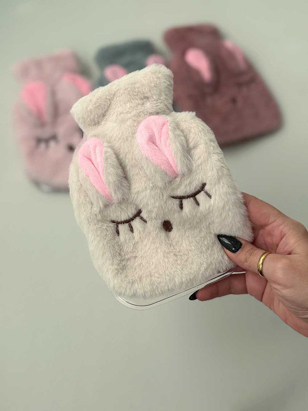 کیسه آب گرم پویشی طرح خرگوش-رنگ سفید با بهترین قیمت