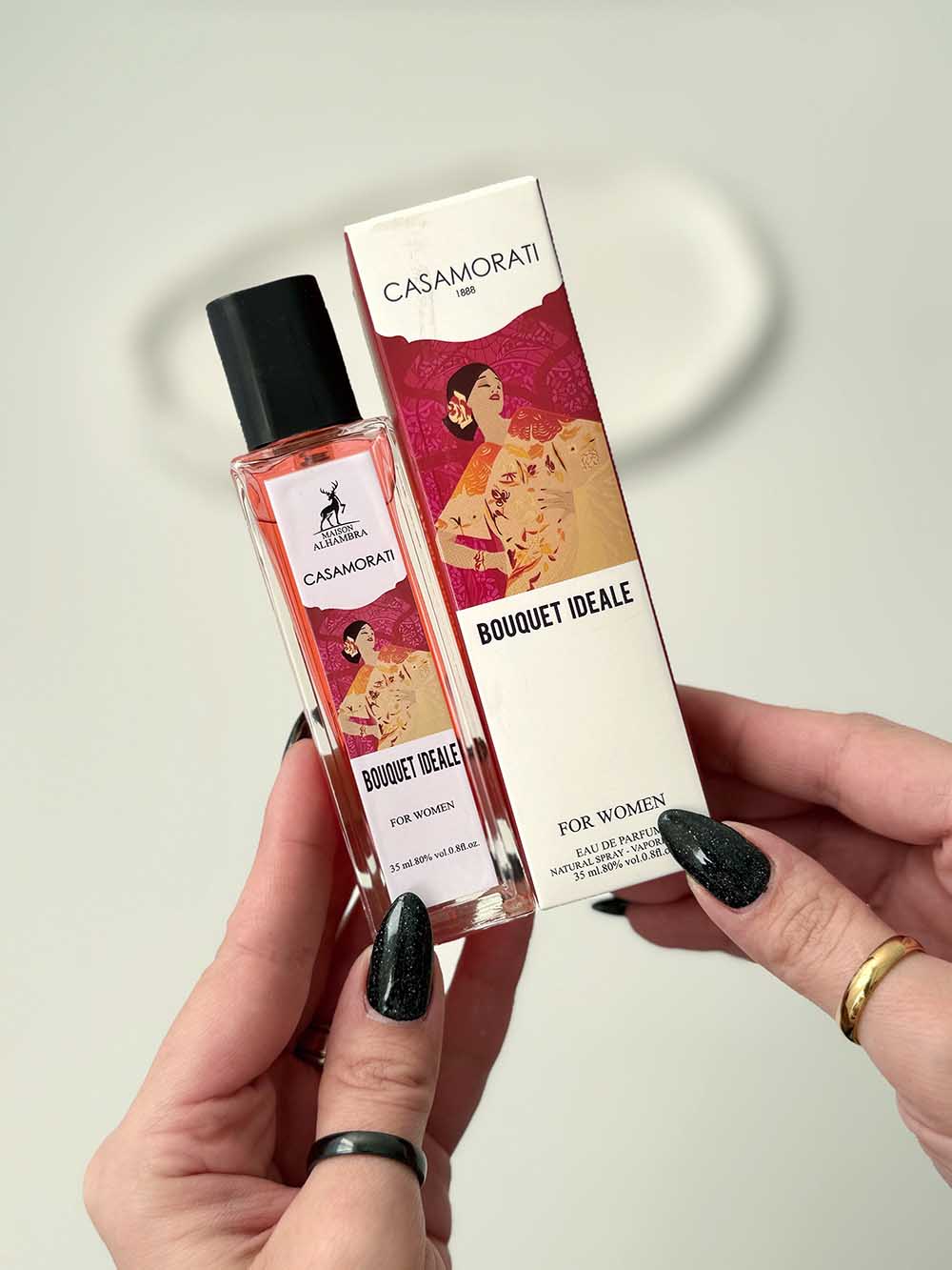 ادکلن زنانه الحمبرا مدل کازاموراتی بوکت آیدل