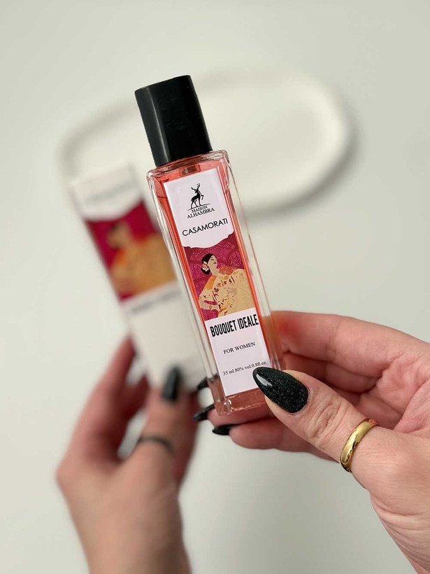 ادکلن زنانه کازاموراتی 35 میل بوکت آیدل | ادکلن کازاموراتی قرمز