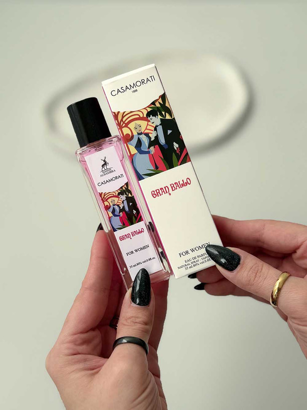 ادکلن زنانه کازاموراتی گرن بالو از برند الحمبرا