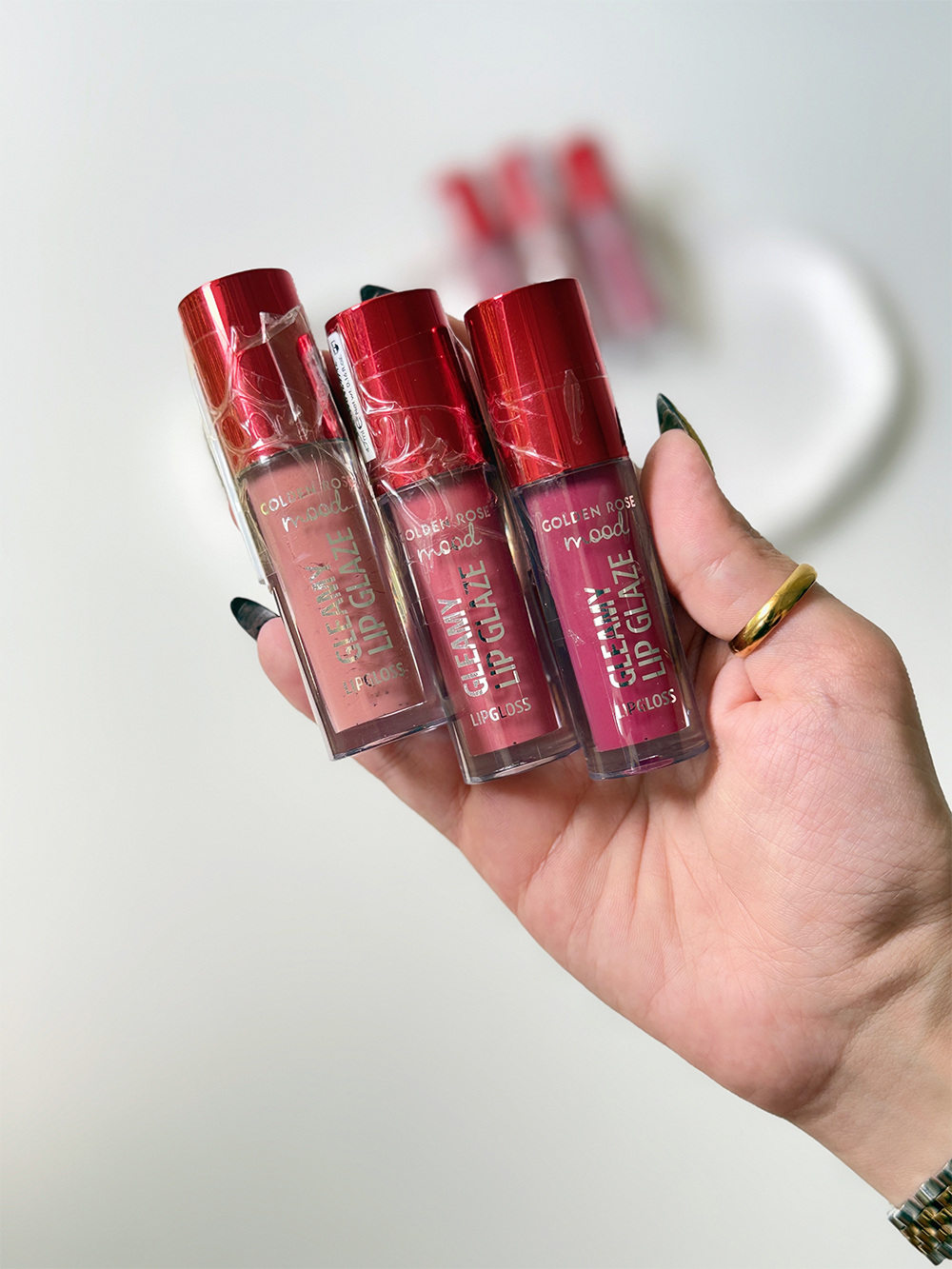لیپ گلاس گلدن رز Gleamy Lip Glazeاورجینال